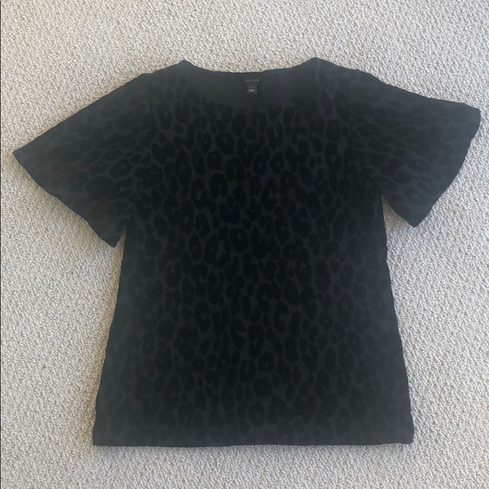 Ann Taylor cheetah blouse